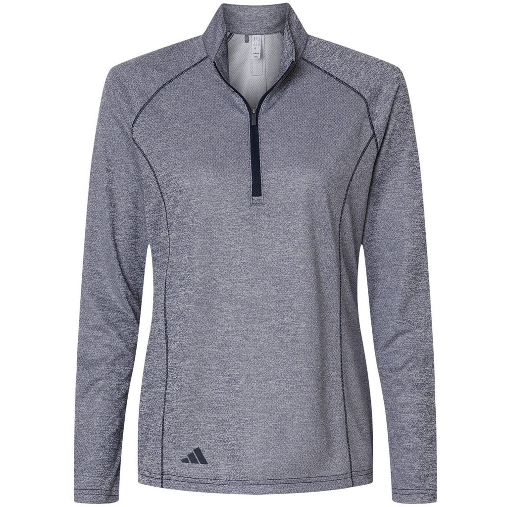 Adidas Women's Space Dyed Quarter-Zip Pullover