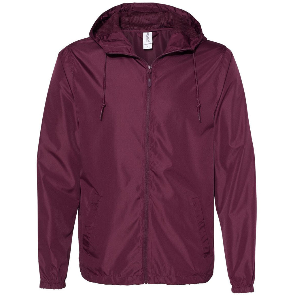 Independent Trading Co. Lightweight Windbreaker Full-Zip Jacket