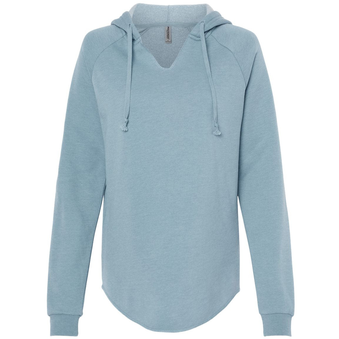 Independent Trading Co. Women’s Lightweight California Wave Wash Hooded Sweatshirt