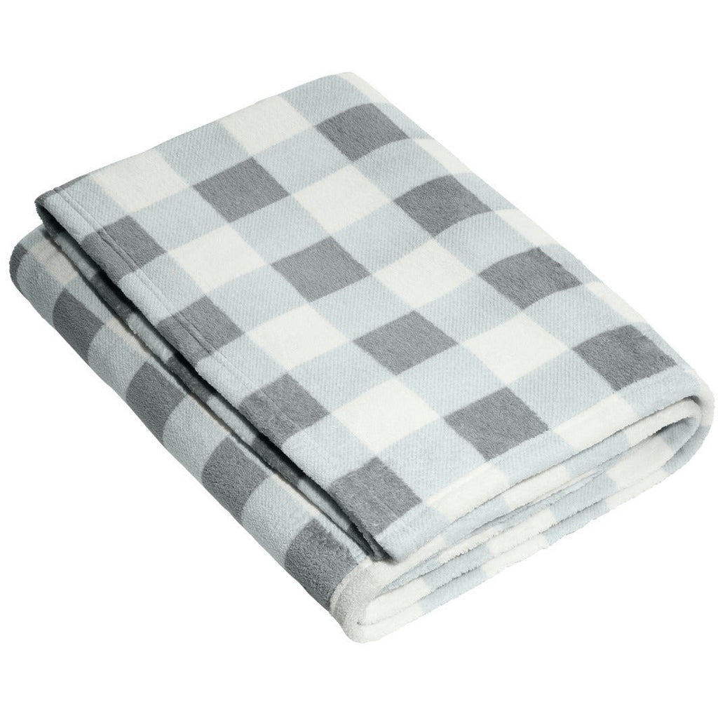 Marshmallow/ Monument Grey Check