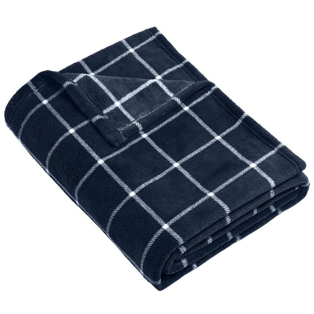 River Blue Navy/ Marshmallow Check