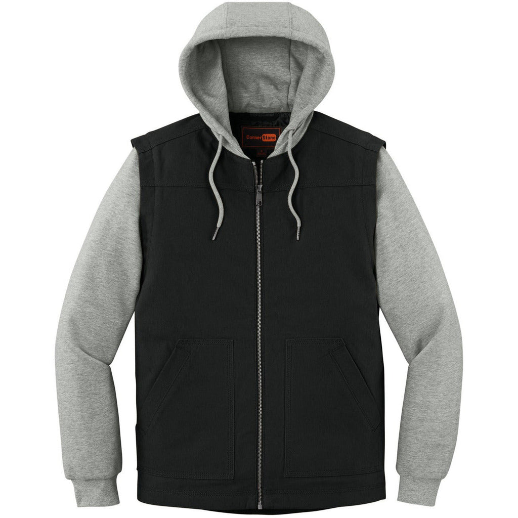 Black/ Heather Grey