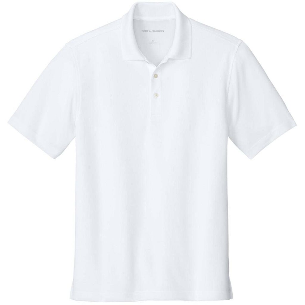 Port Authority® Dry Zone® Stain-Release Grid Polo