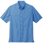 True Royal/ White Mini Plaid