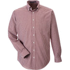 Devon & Jones Men's Crown Collection® Gingham Check Woven Dress Shirt